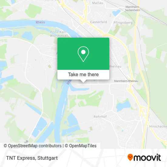 Tnt Express map