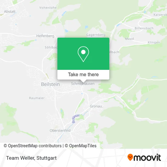 Team Weller map