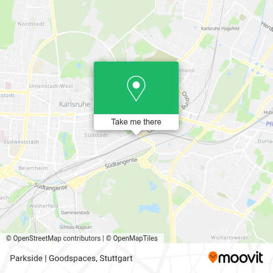 Parkside | Goodspaces map
