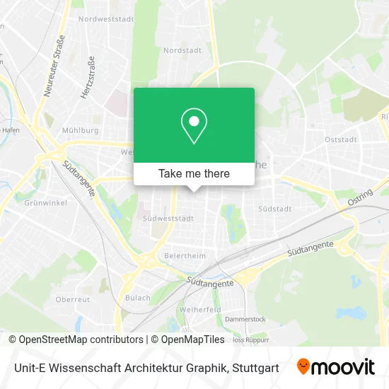Unit-E Wissenschaft Architektur Graphik map