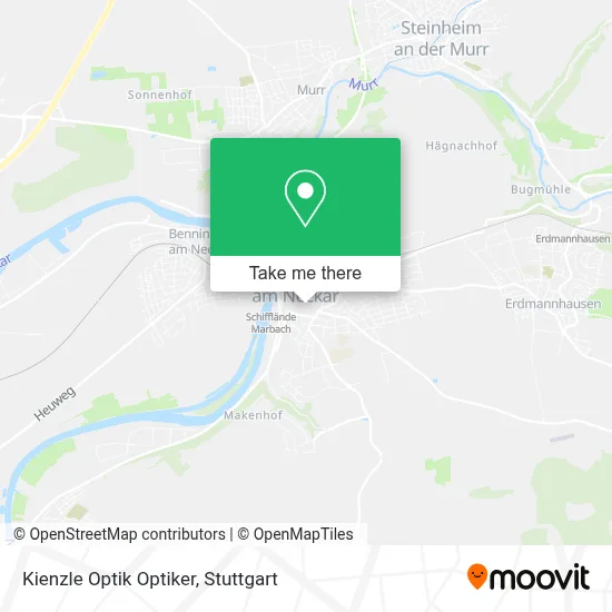 Kienzle Optik Optiker map