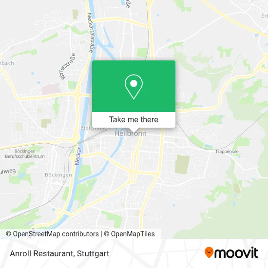Anroll Restaurant map