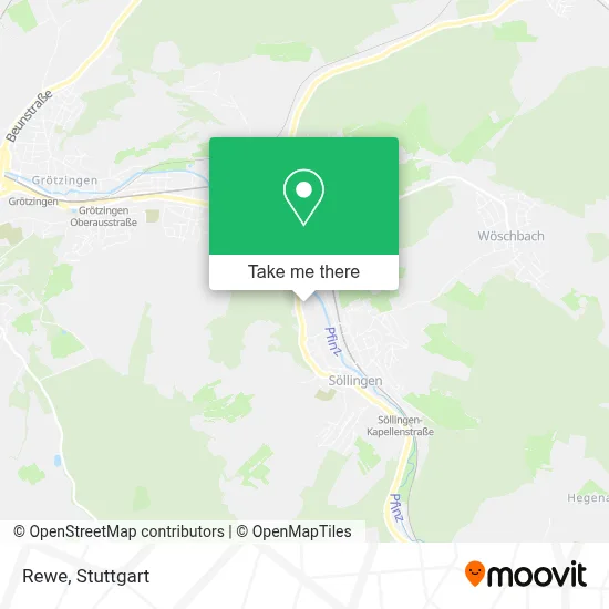 Rewe map