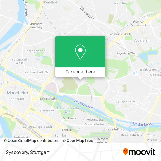Syscovery map