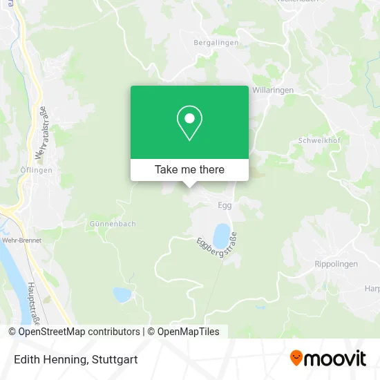 Edith Henning map