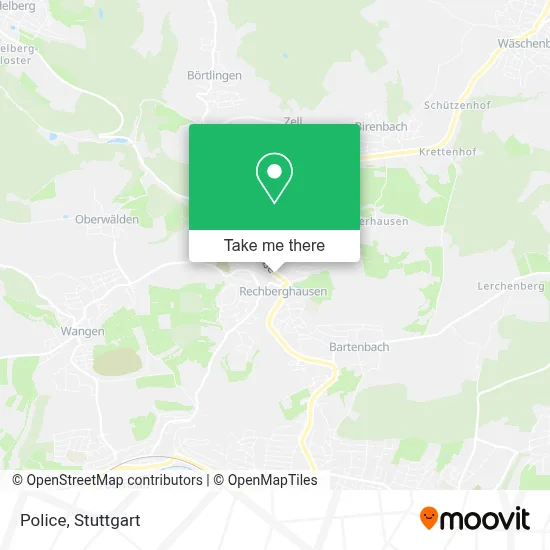 Polizei map