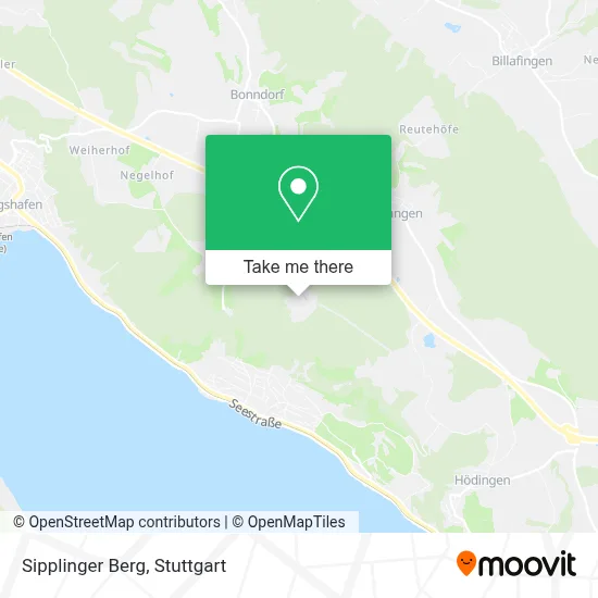 Sipplinger Berg map