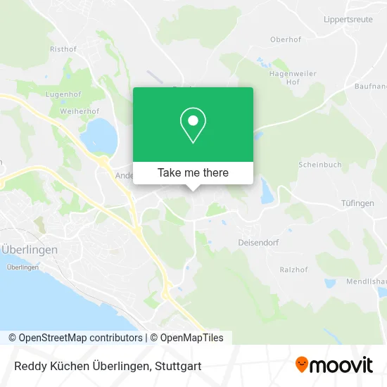 Reddy Küchen Überlingen map