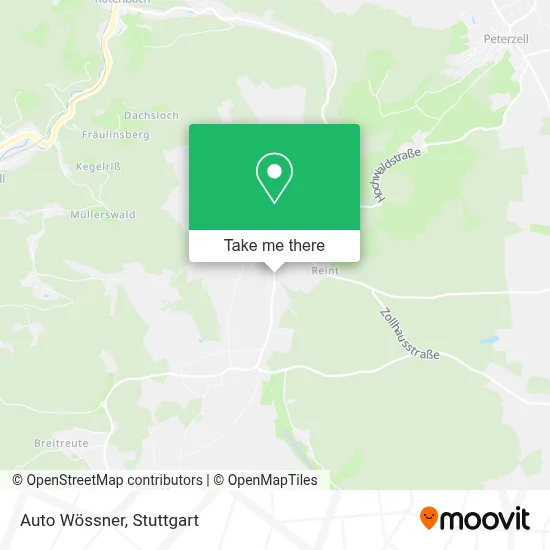 Auto Wössner map