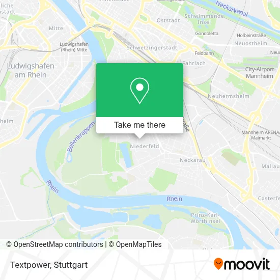 Textpower map