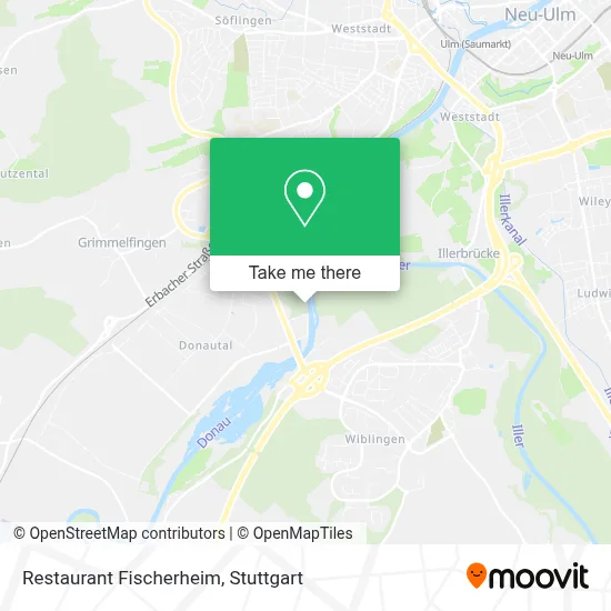 Restaurant Fischerheim map