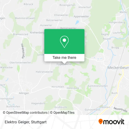 Elektro Geiger map