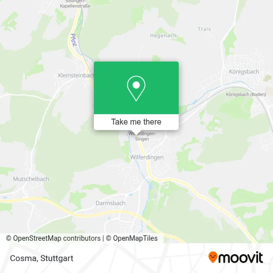 Cosma map