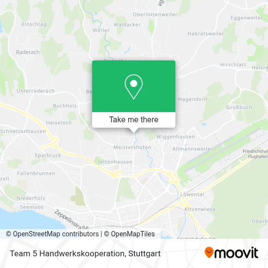 Team 5 Handwerkskooperation map