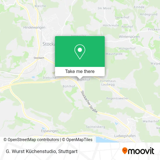 G. Wurst Küchenstudio map