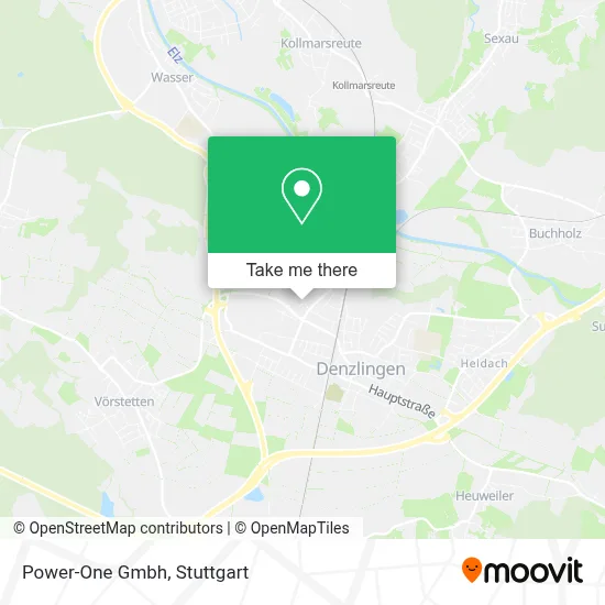 Power-One Gmbh map
