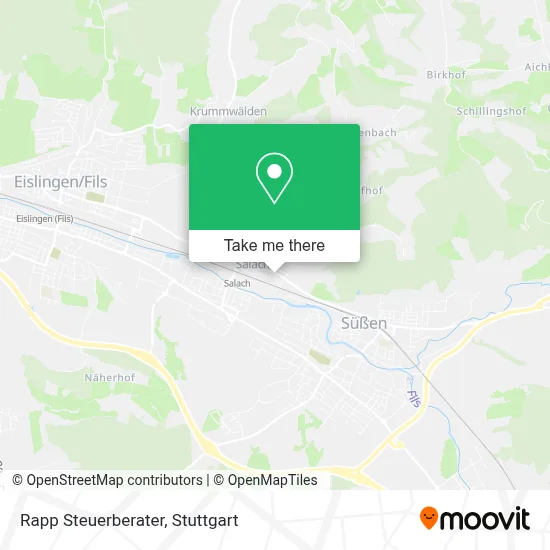Rapp Steuerberater map