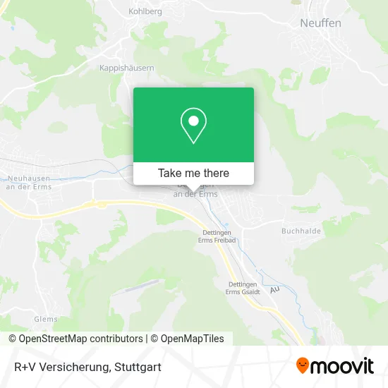 R+V Versicherung map