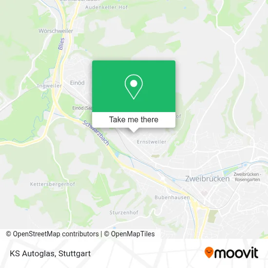 KS Autoglas map