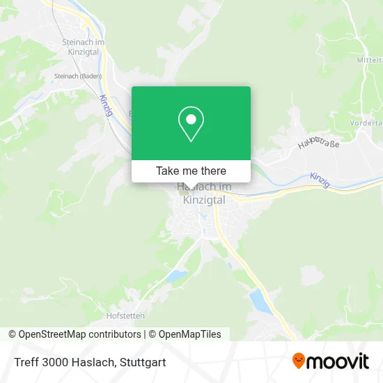 Treff 3000 Haslach map