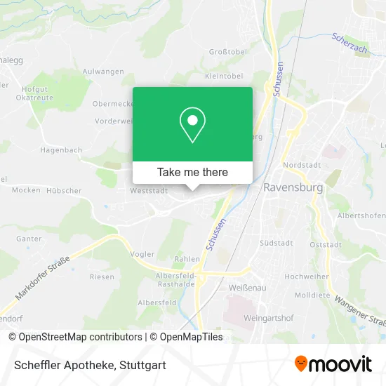 Scheffler Apotheke map