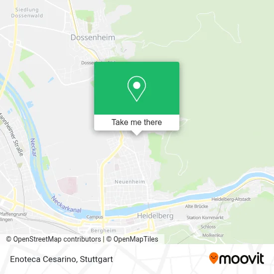 Enoteca Cesarino map