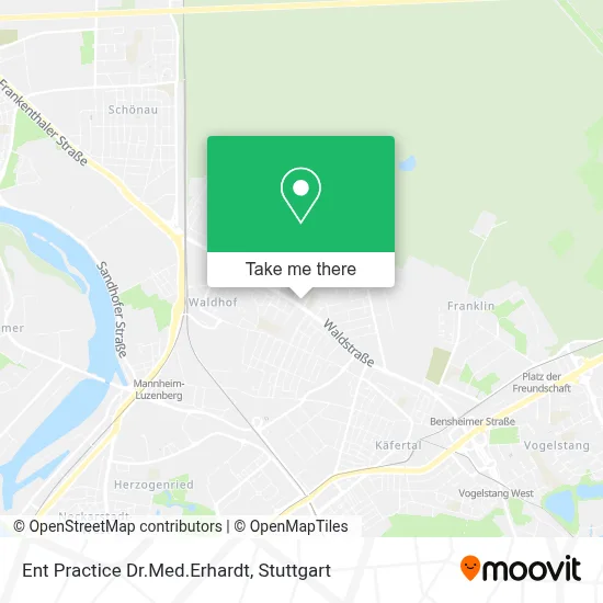 Ent Practice Dr.Med.Erhardt map