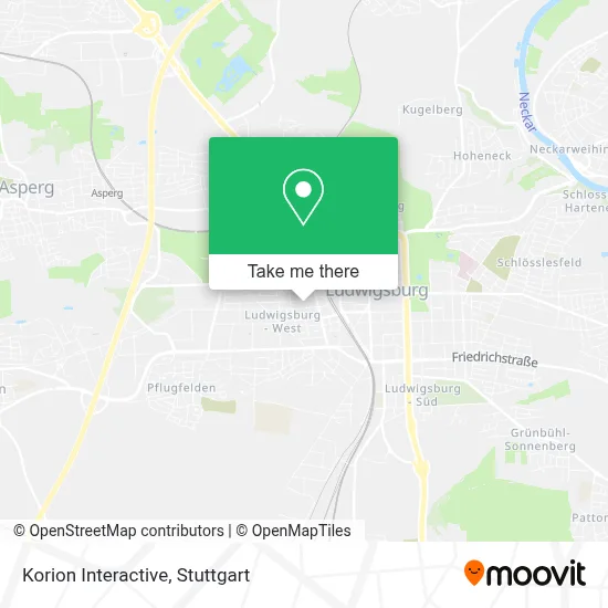 Korion Interactive map