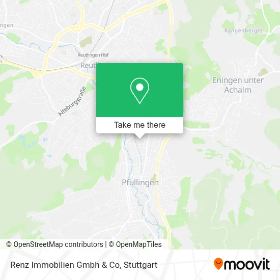 Renz Immobilien Gmbh & Co map