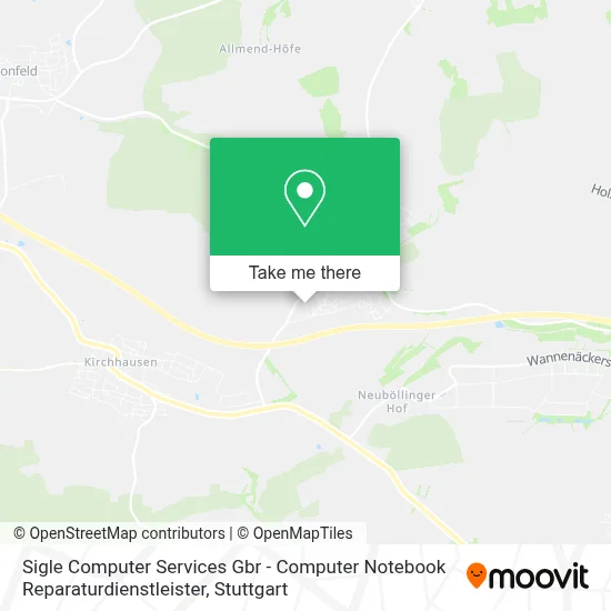 Sigle Computer Services Gbr - Computer Notebook Reparaturdienstleister map