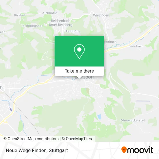 Neue Wege Finden map