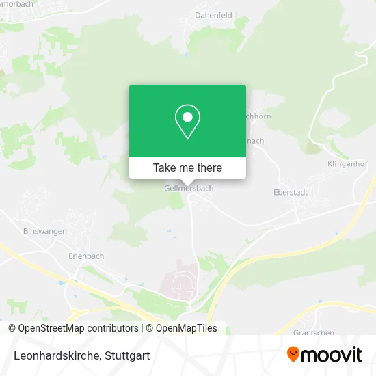 Leonhardskirche map