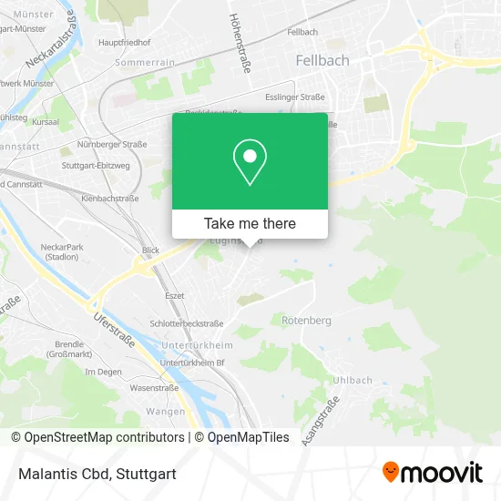 Malantis Cbd map