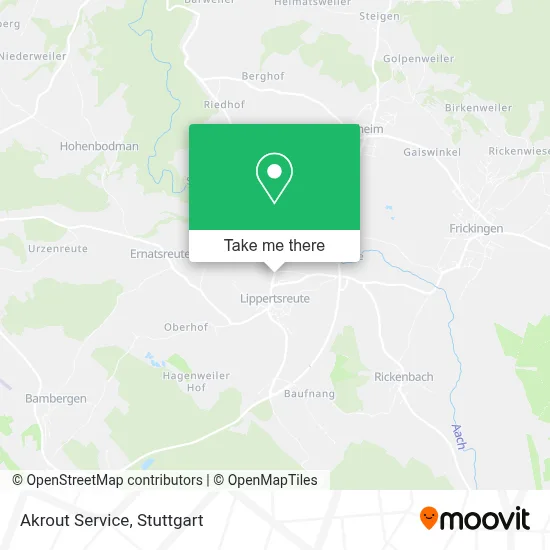 Akrout Service map