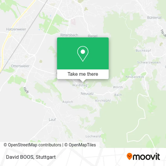 David BOOS map