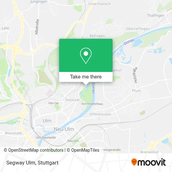 Segway Ulm map