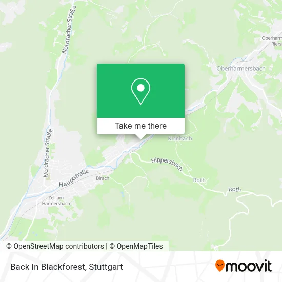 Back In Blackforest map