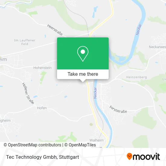 Tec Technology Gmbh map