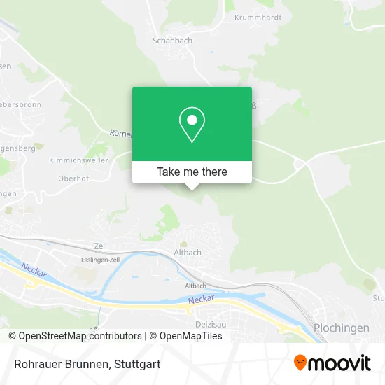 Rohrauer Brunnen map