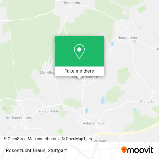 Rosenzucht Braun map