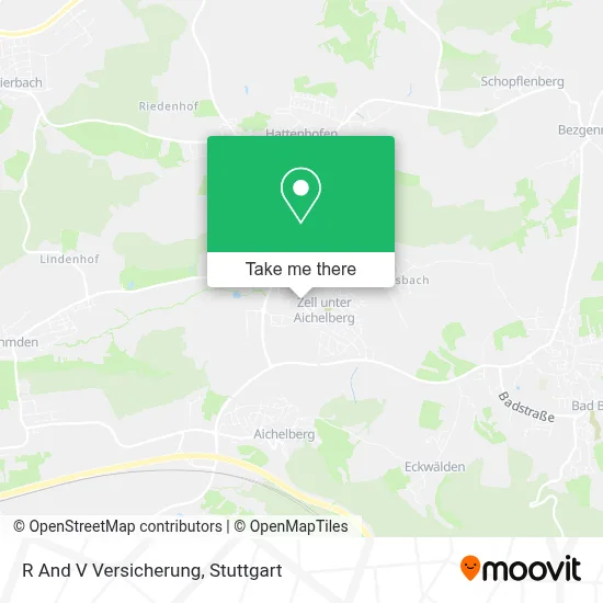 R And V Versicherung map