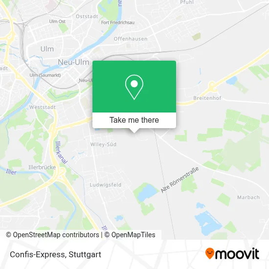 Confis-Express map