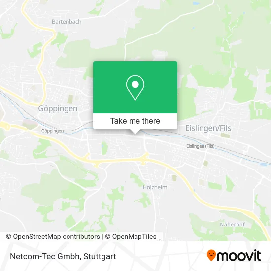 Netcom-Tec Gmbh map