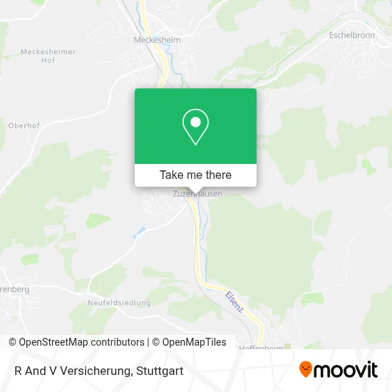 R And V Versicherung map