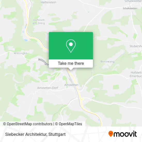 Siebecker Architektur map