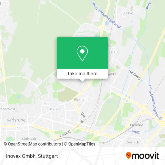 Inovex Gmbh map