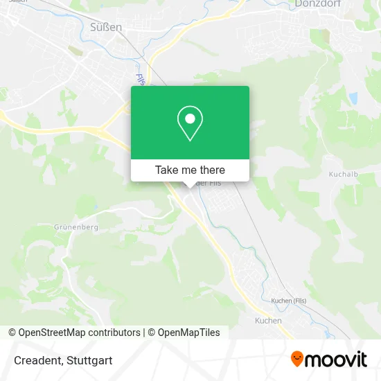 Creadent map