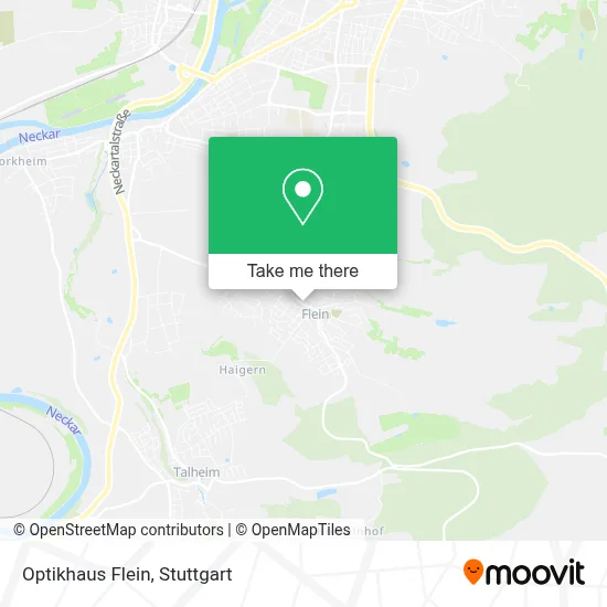 Optikhaus Flein map