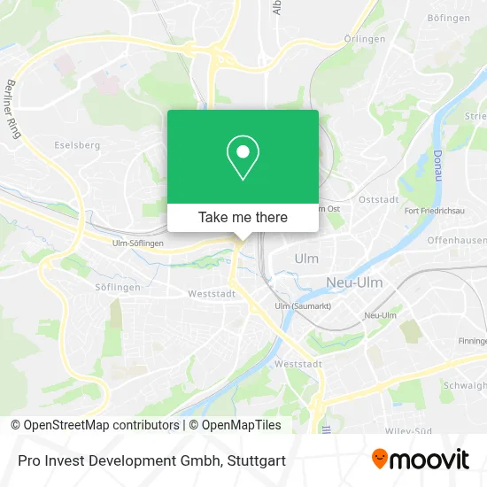 Pro Invest Development Gmbh map