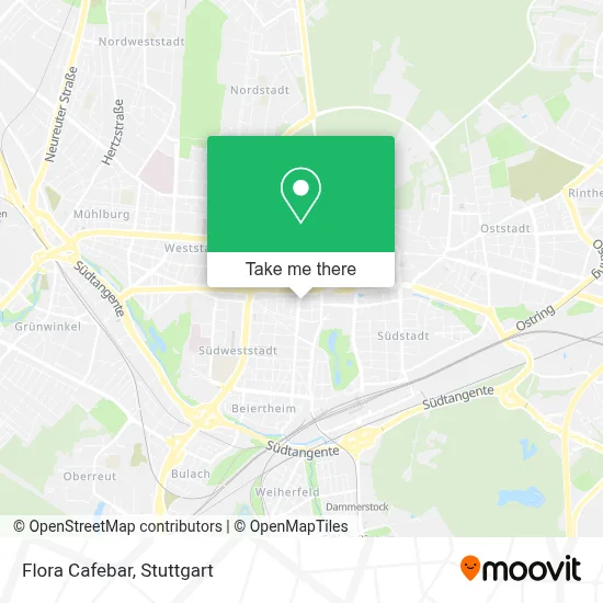 Flora Cafebar map